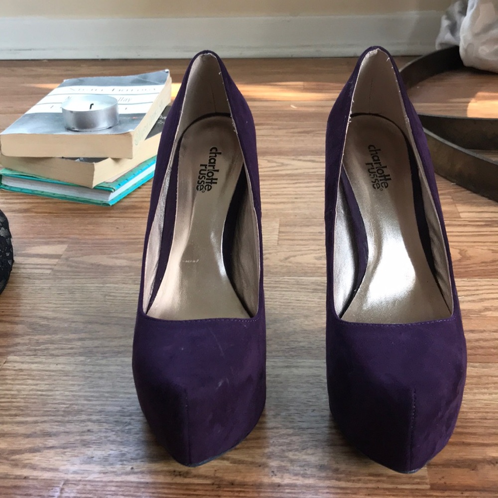 Purple Pumps/Heels - Picture 2 of 5